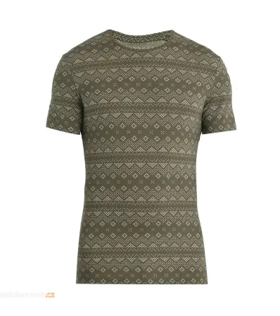 Блуза Icebreaker M's Merino 150 Anatomica Short Sleeve T-Shirt First Snow Winter 2024