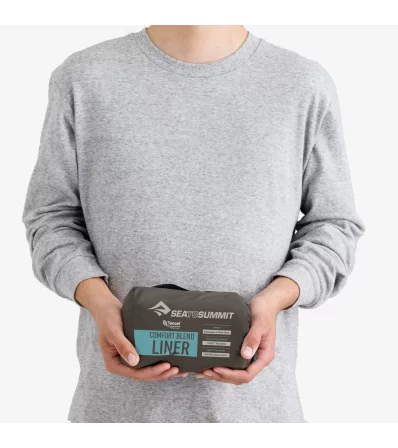 Чаршаф за Спален Чувал Sea to Summit Comfort Blend Rectangular W/Pillow Sleeve Summer 2025