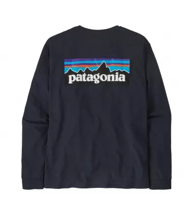 Blouse Patagonia Long-Sleeved P-6 Logo Responsibili-Tee M's