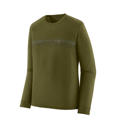 Блуза Patagonia M's Long-Sleeved Capilene Cool Merino Graphic Shirt